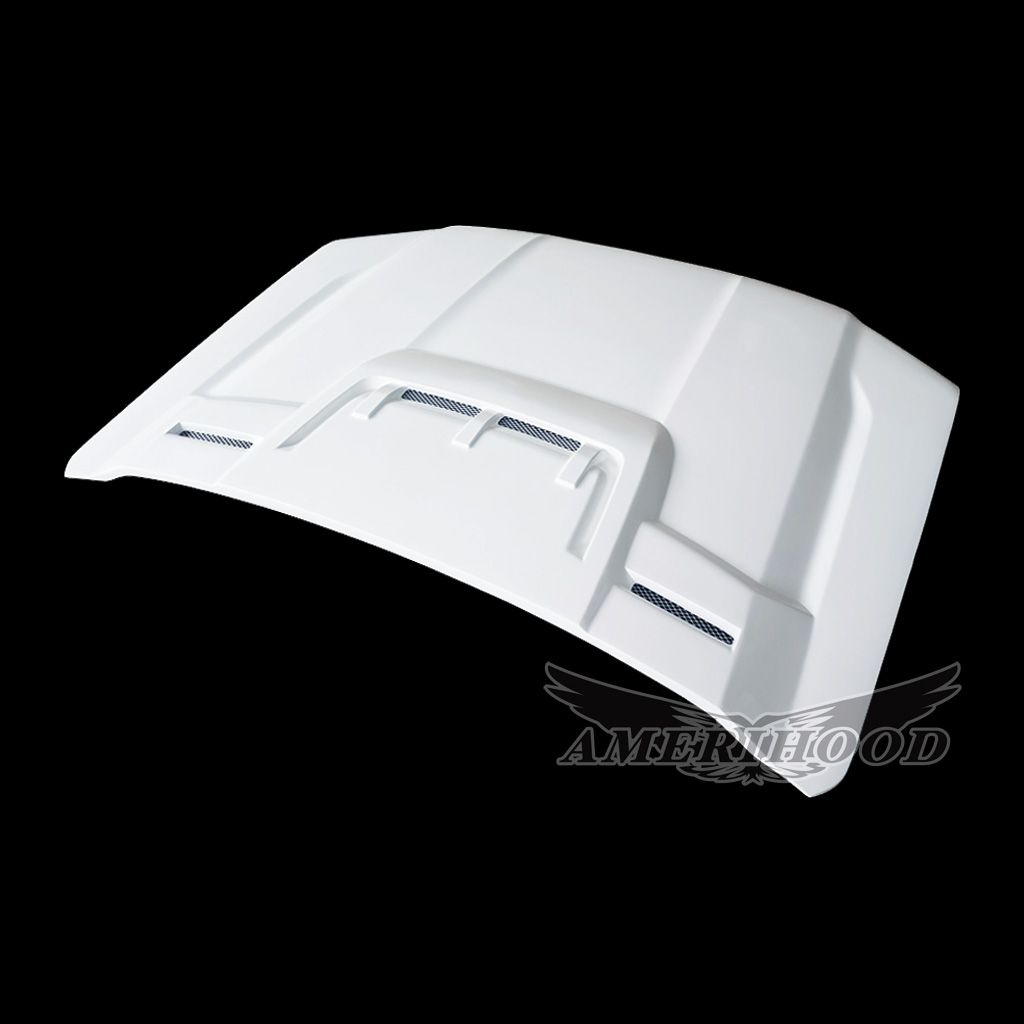 AmeriHood - Ford Ranger 2024-2025 RPT Style Functional Heat Extractor Hood