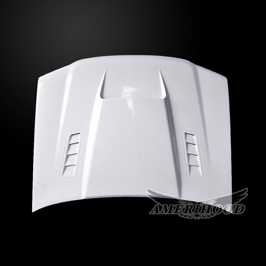 AmeriHood - GMC Canyon 2004-2012 SMS Style Functional Ram Air Hood