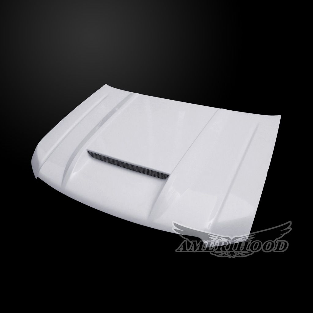 AmeriHood - GMC Canyon 2015-2022 Type-RS Style Functional Ram Air Hood