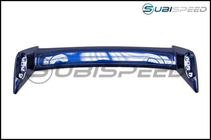 OLM STI Style Paint Matched Spoiler - Lapis Blue - 2015-2021 Subaru WRX / STI