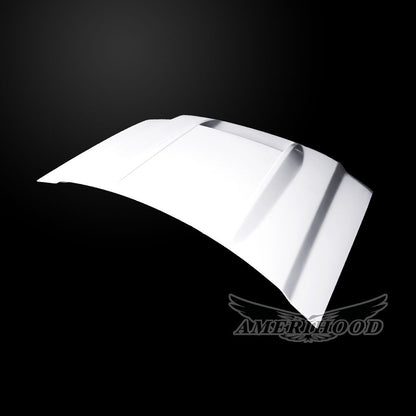 AmeriHood - GMC Sierra 1500 2014-2018 Type-RS Style Functional Ram Air Hood