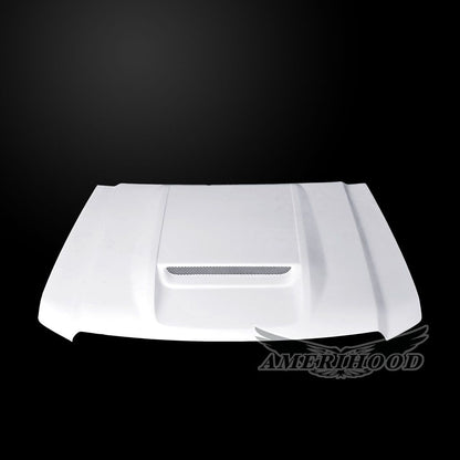 AmeriHood - GMC Sierra 2500HD 2015-2019 Type-RS Style Functional Ram Air Hood