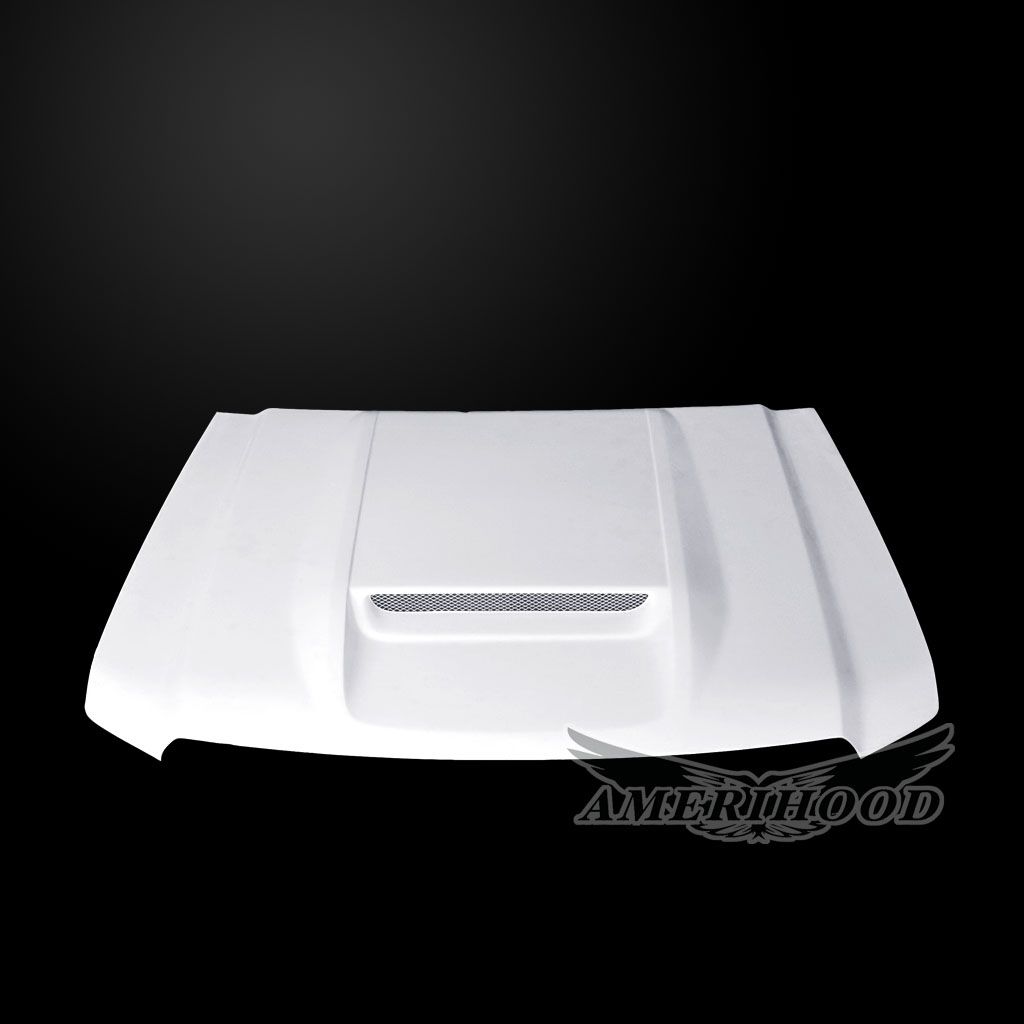 AmeriHood - GMC Sierra 3500HD 2015-2019 Type-RS Style Functional Ram Air Hood