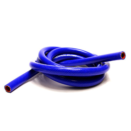 HPS 1/2" ID Blue High Temp Reinforced Silicone Heater Hose Tubing, 13mm ID