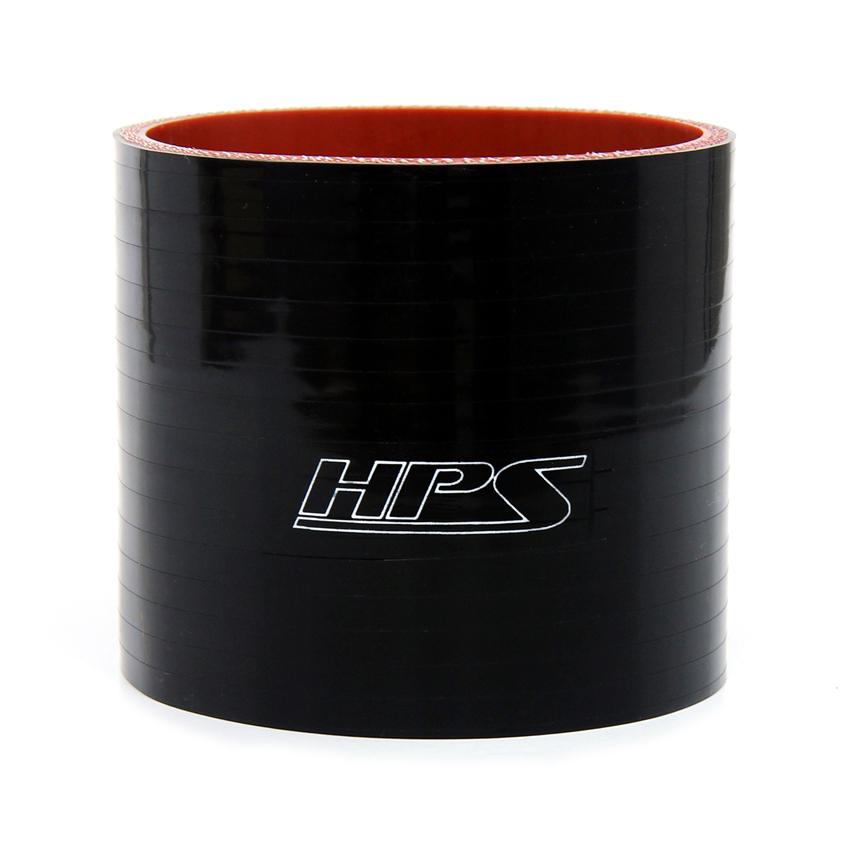 HPS 8" (200mm) Silicone Straight Coupler Hose, High Temperature 6-ply Reinforced, Black or Blue