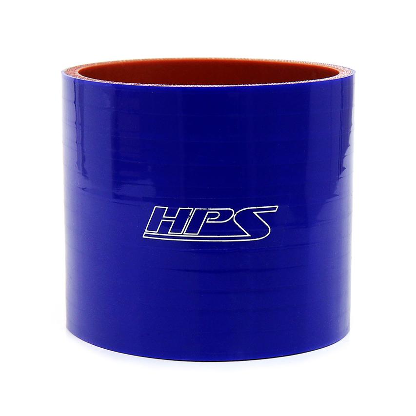 HPS 8" (200mm) Silicone Straight Coupler Hose, High Temperature 6-ply Reinforced, Black or Blue