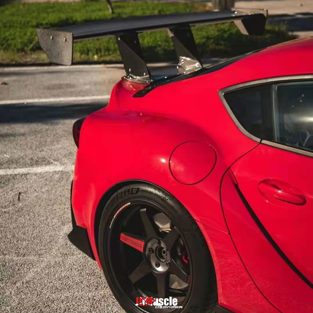 JDMuscle Tanso Carbon Fiber GT Spoiler VS1 Style for 2020+ Toyota Supra