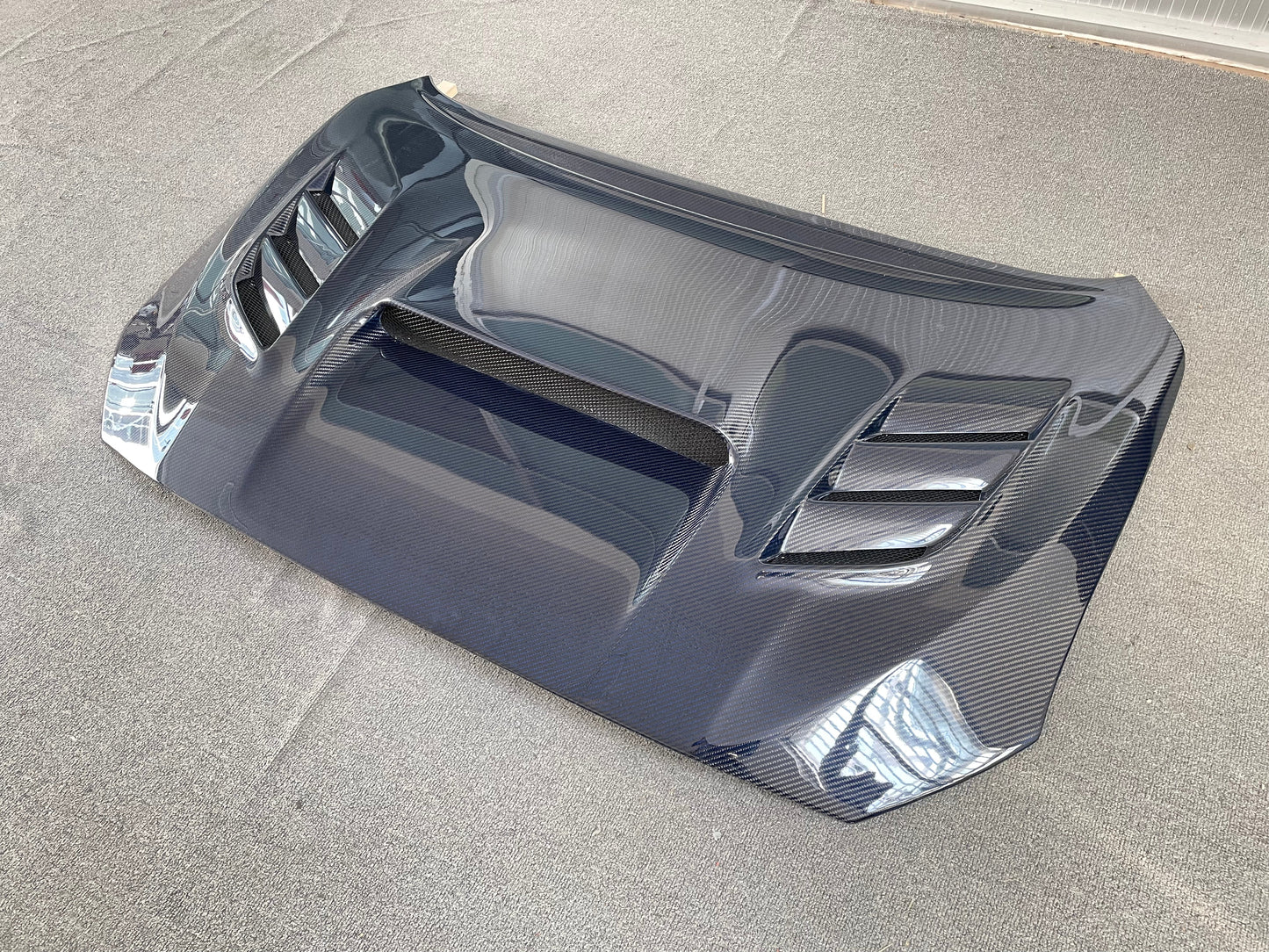 JDMuscle [15-21 WRX/STI] Carbon Fiber Hood V2 w/ Heat Extract