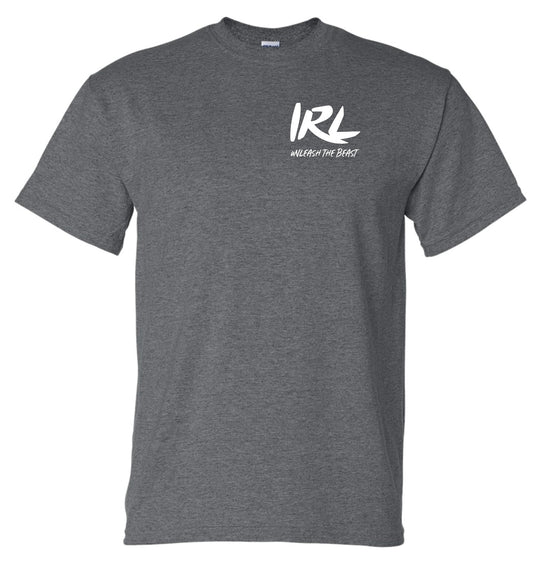 IRL DARK GRAY T SHIRT