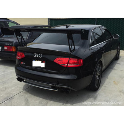 GT-250 67" Carbon Fiber Adjustable Wing - Audi S4 2009-2012