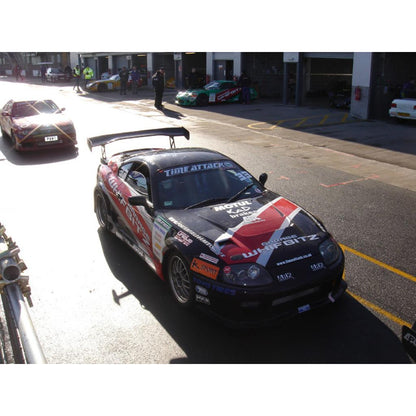 Toyota Supra GTC-300 67" Carbon Fiber Adjustable Wing 1993-2002