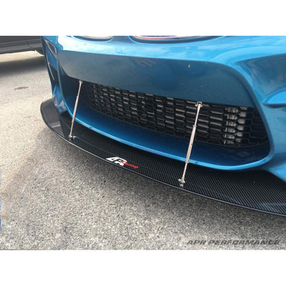 BMW F87 M2 Stock Base Bumper Carbon Fiber Front Wind Splitter 2016-2021