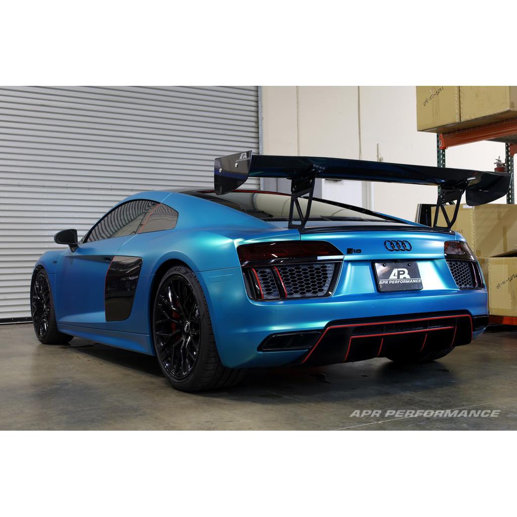 GTC-500 Carbon Fiber Adjustable Wing and Trunk Panel Replacement - Audi R8 2017-2023