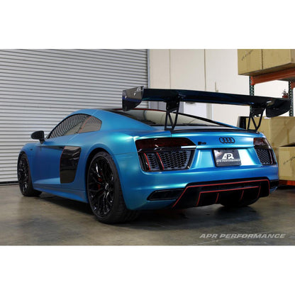 GTC-500 Carbon Fiber Adjustable Wing and Trunk Panel Replacement - Audi R8 2017-2023