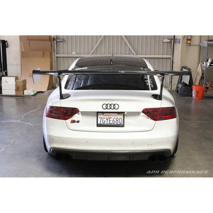 GT-250 67" Carbon Fiber Adjustable Wing - Audi S5 2008-2012