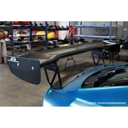 GTC-500 Carbon Fiber Adjustable Wing and Trunk Panel Replacement - Audi R8 2017-2023