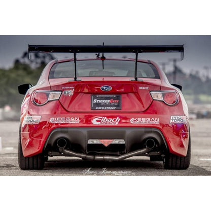 Scion FRS / Toyota GT86/ Subaru BRZ GT-250 Carbon Fiber Adjustable Wing 2013-2016 w. 11" Pedestals Set