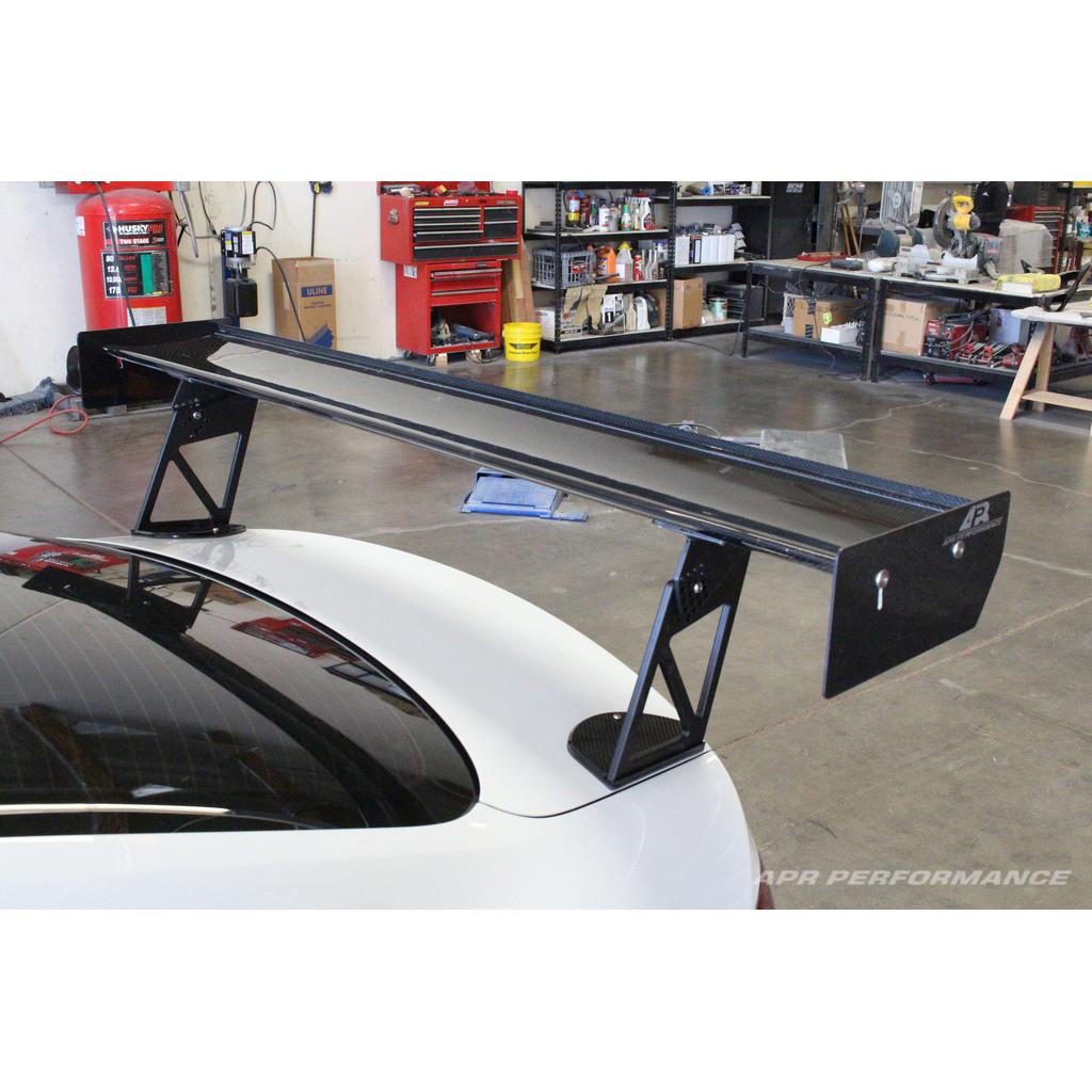 GT-250 67" Carbon Fiber Adjustable Wing - Audi S5 2008-2012