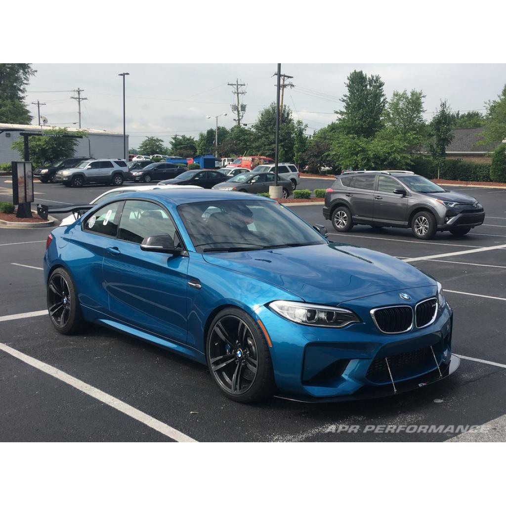 BMW F87 M2 Stock Base Bumper Carbon Fiber Front Wind Splitter 2016-2021