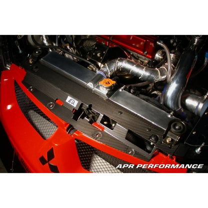 Carbon Fiber Mitsubishi Evo 8 / 9 (Evo 8,9) Radiator Cooling Plate 2003-2007