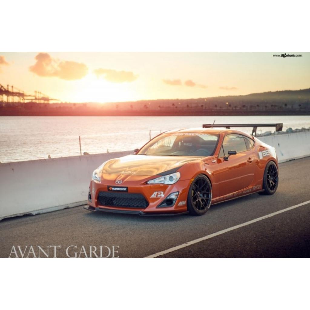 Scion FRS / Toyota GT86/ Subaru BRZ GT-250 Carbon Fiber Adjustable Wing 2013-2016 w. 11" Pedestals Set