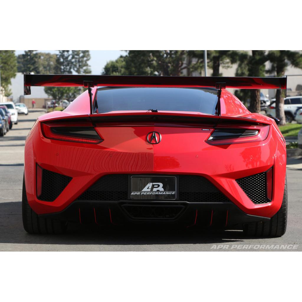 GTC-500 Carbon Fiber Adjustable Wing - Acura NSX 2016-2022