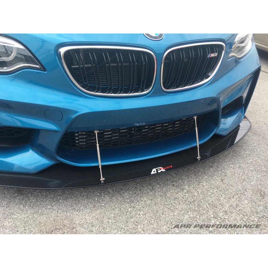 BMW F87 M2 Stock Base Bumper Carbon Fiber Front Wind Splitter 2016-2021