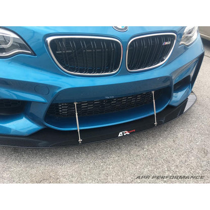BMW F87 M2 Stock Base Bumper Carbon Fiber Front Wind Splitter 2016-2021
