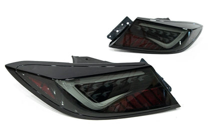 OLM "Scythe Style" LED Taillights (Smoke Lens/Black Base/White Bar) - 2022+ BRZ / GR86