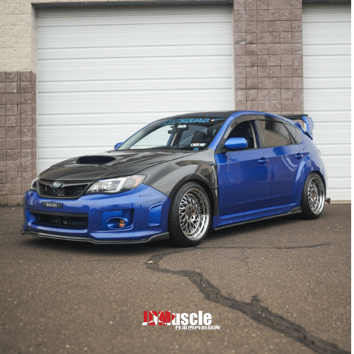 JDMuscle [08-14 STI / 11-14 WRX GRB/GVB] Tanso Carbon Fiber/FRP OE Style Fenders