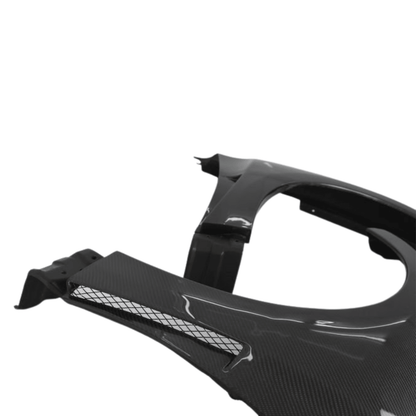 JDMuscle [08-14 STI / 11-14 WRX GRB/GVB] Tanso Carbon Fiber/FRP OE Style Fenders