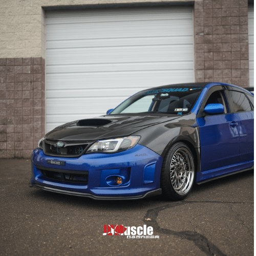 JDMuscle [08-14 STI / 11-14 WRX GRB/GVB] Tanso Carbon Fiber/FRP OE Style Fenders