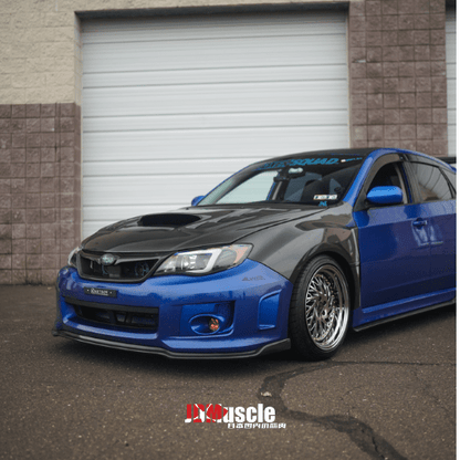 JDMuscle [08-14 STI / 11-14 WRX GRB/GVB] Tanso Carbon Fiber/FRP OE Style Fenders