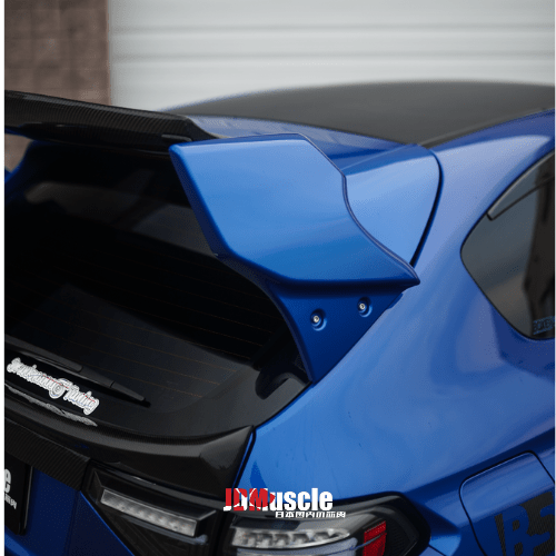 JDMuscle [08-14 WRX/STI] VS Style Spoiler w/ Brake Lights | ABS / Paint Matched / Partial Carbon Fiber