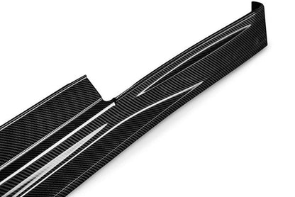 JDMuscle [09-16 GT-R] Carbon Fiber Side Skirts -NSM Style