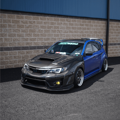 JDMuscle [10-14 WRX, 08-14 STI] VS Style Front Bumper - FRP / Carbon Fiber