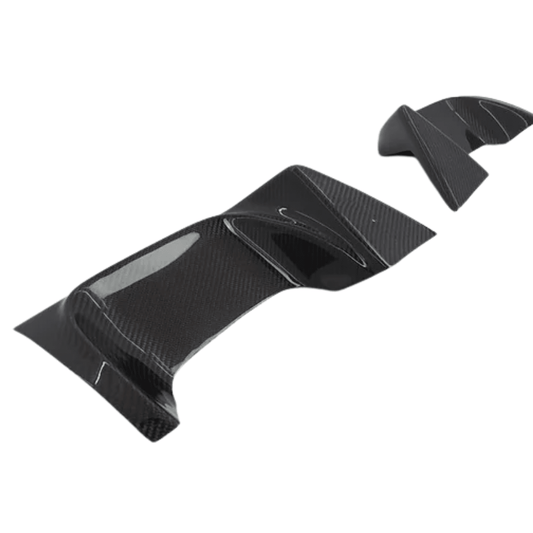 JDMuscle [11-14 WRX/STI Sedan] Carbon Fiber Exhaust Trim Covers / Heat Shields