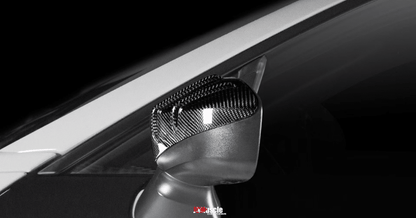JDMuscle [13-21 BRZ/FRS/86] RAR Style Pre-Preg Carbon Fiber Side Mirror Covers