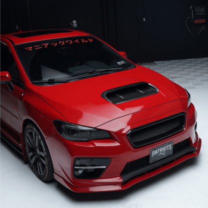 JDMuscle [15-17 WRX/STI] CS Style Front Bumper Grille-Paint Matched/Gloss Black