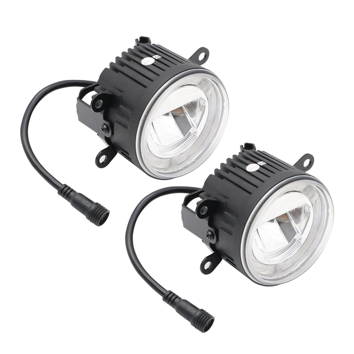 JDMuscle [15-21 WRX/STI, 13+ BRZ or FT86, 14+ Forester] LED / Halo DRL Fog Light Housings *Clearance*No Returns*