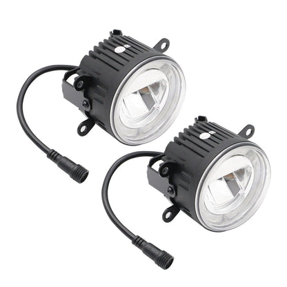 JDMuscle [15-21 WRX/STI, 13+ BRZ or FT86, 14+ Forester] LED / Halo DRL Fog Light Housings *Clearance*No Returns*