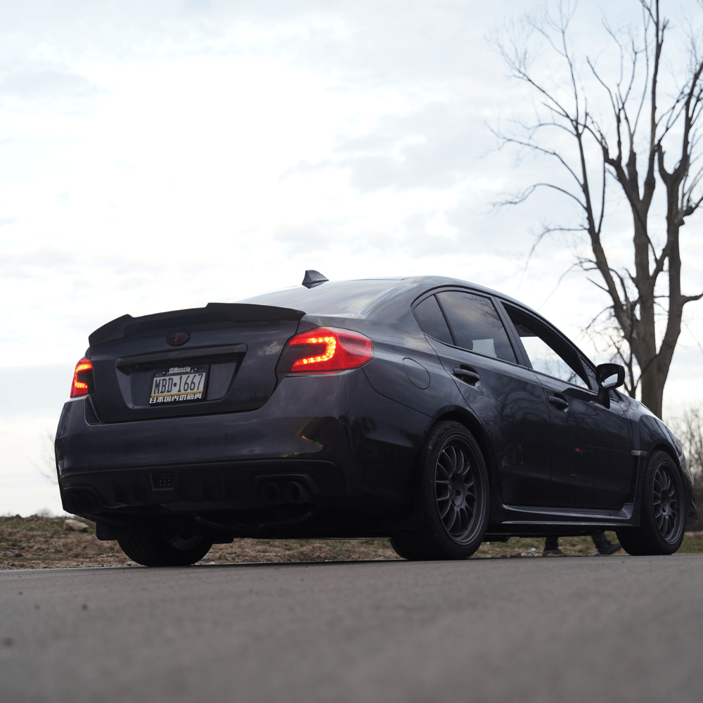 JDMuscle [15-21 WRX/STI] Carbon Fiber Trunk Duck Bill V5