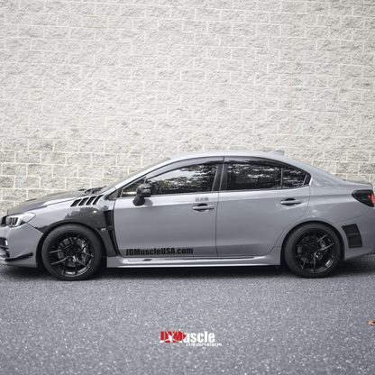 JDMuscle [15-21 WRX/STI] OE Style Rain Guards / Window Visors