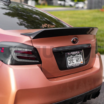 JDMuscle [15-21 WRX/STI] V4 Duck Bill-Paint Matched/Gloss Black *Special Order*
