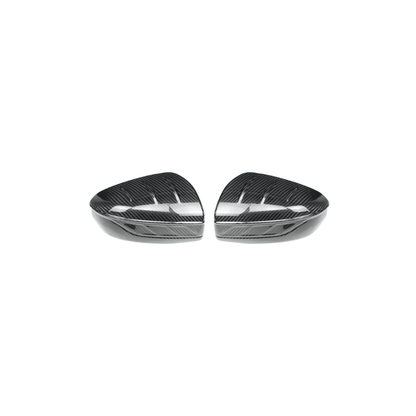JDMuscle [22-25 WRX w/o Turn Signal] V2 Carbon Fiber Side Mirror Covers