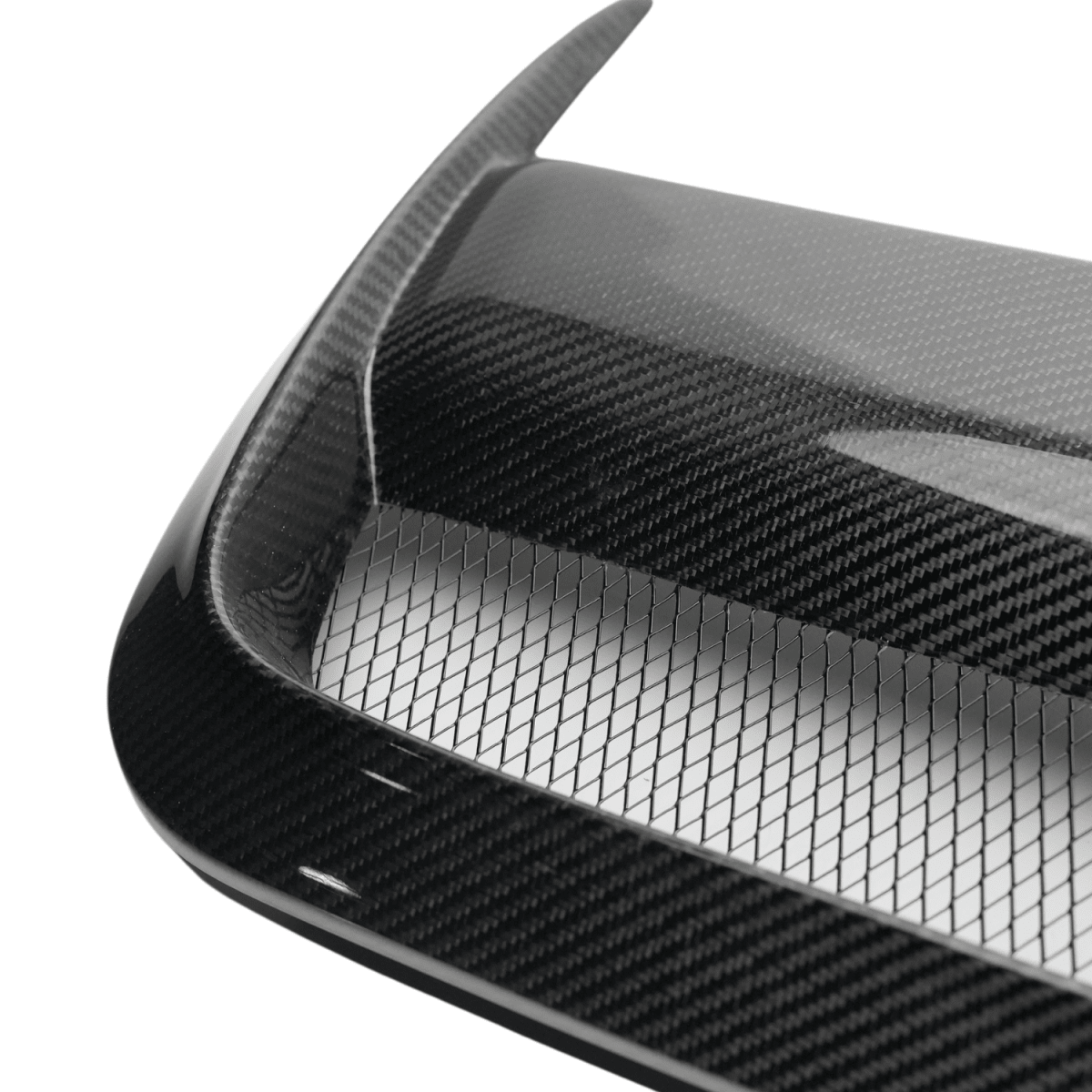 JDMuscle [22-26 WRX] Carbon Fiber FMIC Reverse Hood Scoop V2