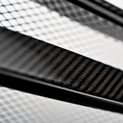 JDMuscle [22-26 WRX] Carbon Fiber Front Bumper Grille Version A1