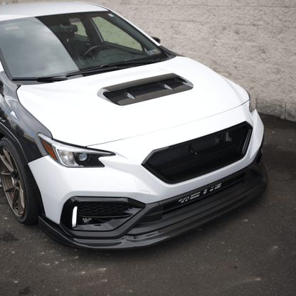JDMuscle [22-26 WRX] Carbon Fiber Hood Scoop - A1 Style