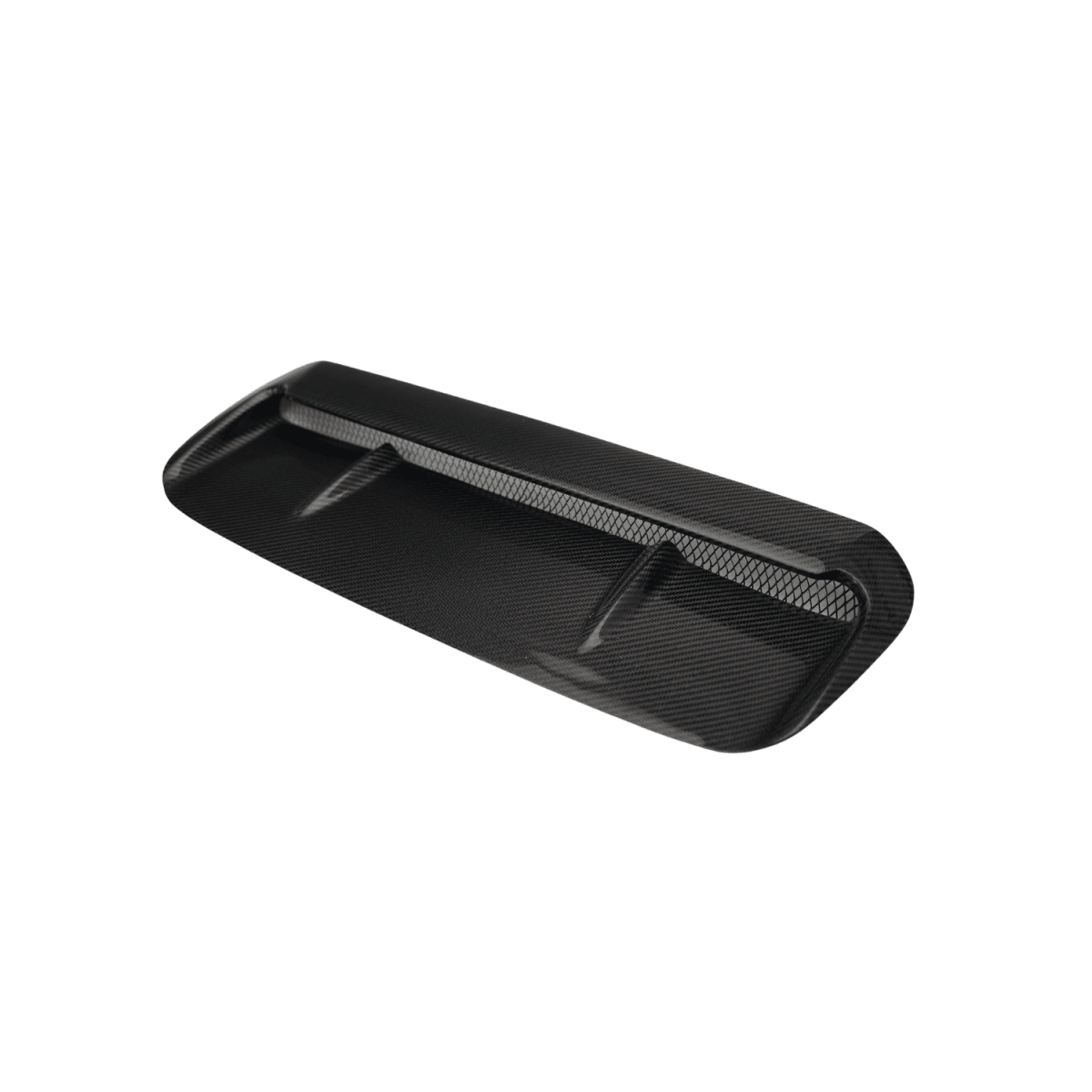 JDMuscle [22-26 WRX] Carbon Fiber Hood Scoop - A1 Style