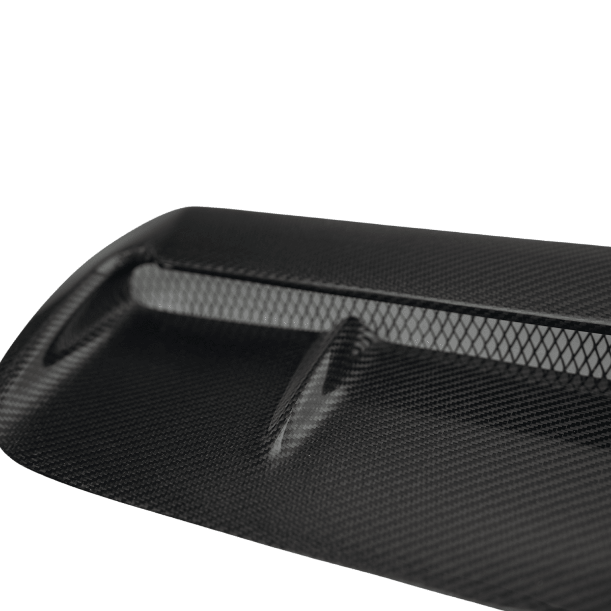 JDMuscle [22-26 WRX] Carbon Fiber Hood Scoop - A1 Style